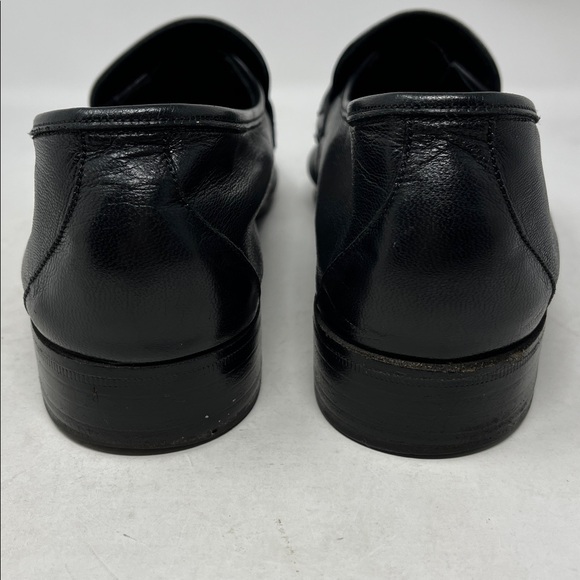 BALLY OF SWITZERLAND HORSE BIT VALET BLACK SOFT LEATHER LOAFER MENS SIZE 8.5 main image 8